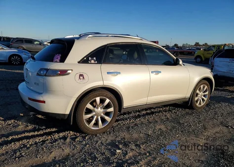 2005 Infiniti Fx35 z USA, uszkodzony, nr VIN JNRAS08U35X103515
